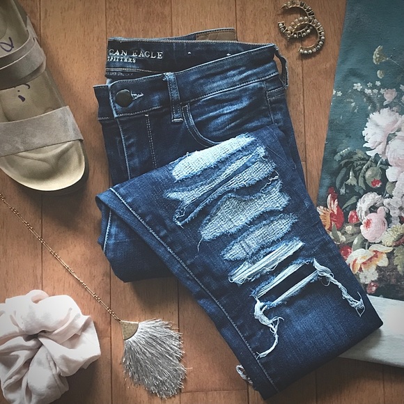 American Eagle Outfitters Denim - AEO Super Super Stretch Hi-Rise Jegging